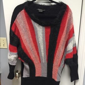 BCBGMaxazria black and red tunic